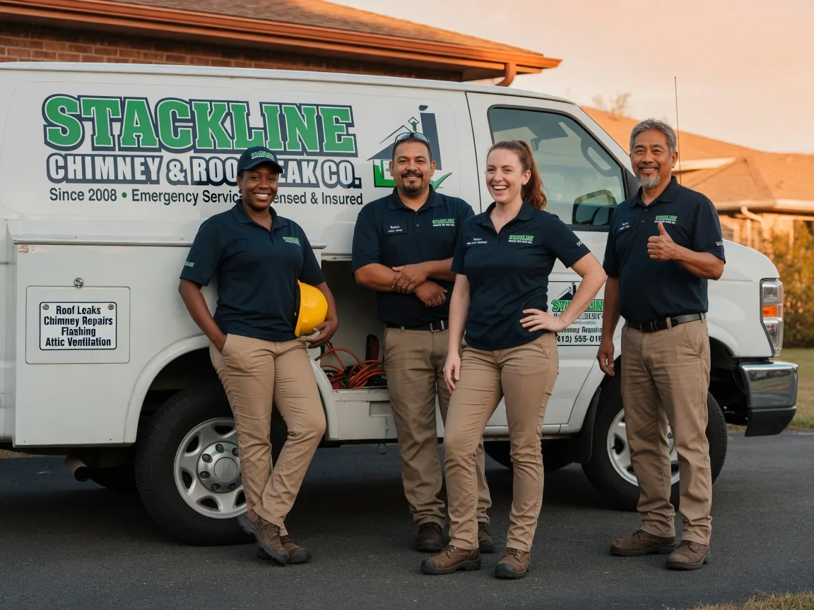 Chimney flashing repair company in Burtonsville, MD